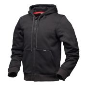 Kevlar moto sweatshirt Modeka Jamey Black