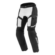 Pantaloni de motocicletă REBELHORN CUBBY-V-NEGRU/GRI