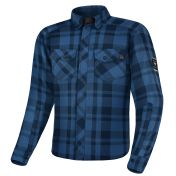 SHIMA RENEGADE 2.0 BLUE motorcycle shirt + Back protector