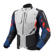 Текстилно яке Rebelhorn Hiker 4 Light Grey Blue Red