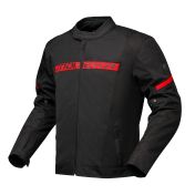 Sporty summer motorcycle jacket Modeka Jano Air Black/Red