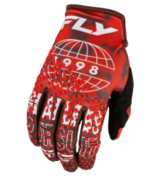 Мотокрос ръкавици FLY RACING Kinetic Blur Gloves - Red/Maroon