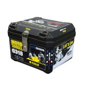 Motorcycle rear case - 57L - Colorful