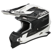 Casca motocross O'NEAL 2SERIES SLAM V.23 NEGRU/ALB