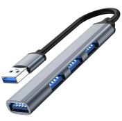 ХЪБ USB 1x3.0, 3x2.0 SLIM