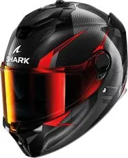 Helmet SHARK SPARTAN GT PRO KULTRAM CARBON BLACK/RED