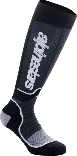 Κάλτσες Motocross ALPINESTARS MX PLUS ΜΑΥΡΟ/ΛΕΥΚΟ
