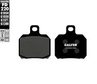 Предни/Задни мото накладки Galfer SEMI METAL FD220G1054