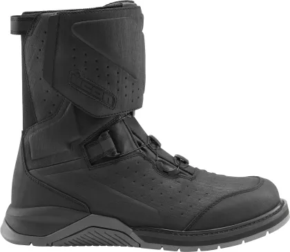 Motorcycle boots ICON ALCAN WP CE BLACK