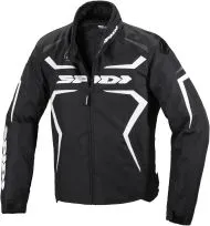 JACHETA TEXTIL MOTO SPIDI SPORTMASTER H2OUT NEGRU/ALB