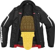 JACHETA TEXTIL MOTO SPIDI SPORTMASTER H2OUT NEGRU/ALB