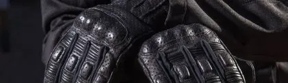 Дамски кожени ръкавици 70 DEGREES SUMMER URBAN BLACK
