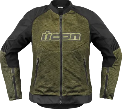 ICON Women's Overlord3 CE GN Motorcycle Jacket