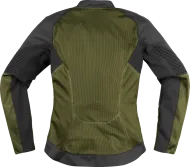 ICON Women's Overlord3 CE GN Motorcycle Jacket