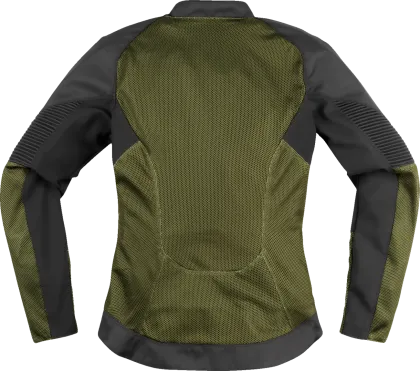 ICON Women's Overlord3 CE GN Motorcycle Jacket