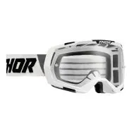 Ochelari de protecție de motocross THOR REGIMENT ALB/NEGRU