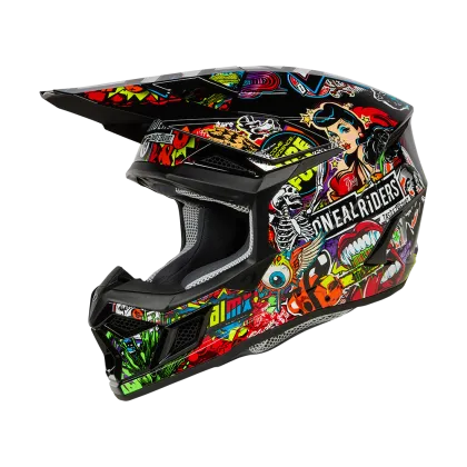 Motocross helmet O'NEAL 3SERIES CRANK MULTI V.24