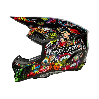 Motocross helmet O'NEAL 3SERIES CRANK MULTI V.24