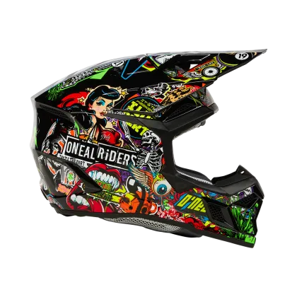 Motocross helmet O'NEAL 3SERIES CRANK MULTI V.24