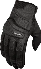 Кожени мото ръкавици ICON SUPERDUTY3 - BLACK