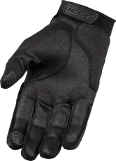 Кожени мото ръкавици ICON SUPERDUTY3 - BLACK