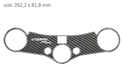 Προστατευτικό τριών επιβατών PPSH20P/PR3177 HONDA CBR 600 από 2007-2016.
