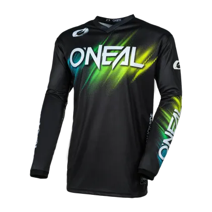 Πουκάμισο Motocross O`NEAL ELEMENT VOLTAGE ΜΑΥΡΟ/ΠΡΑΣΙΝΟ