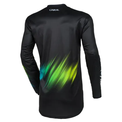 Πουκάμισο Motocross O`NEAL ELEMENT VOLTAGE ΜΑΥΡΟ/ΠΡΑΣΙΝΟ