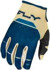Mănuși de motocross FLY RACING Kinetic Reload- Ivory/Navy/Cobalt