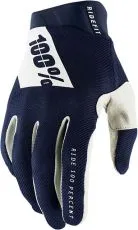 Motocross gloves 100% RIDEFIT-BLUE/WHITE