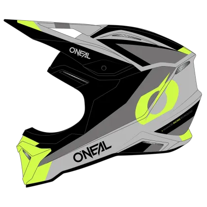 Casca pentru copii O'NEAL 1SERIES STREAM BLACK/NEON YELLOW V.24