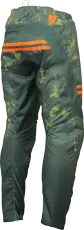 Pantaloni de motocross THOR SECTOR DIGI VERDE/ORANGE