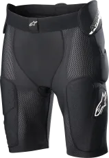 Προστατευτική σφήνα ALPINESTARS SHORT BIONIC ACTION ΜΑΥΡΟ