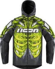 Motorcycle Jacket ICON Airform Manik'r™ GREEN