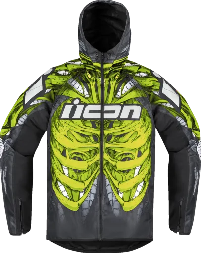Jachetă Motocicletă ICON Airform Manik'r™ VERDE