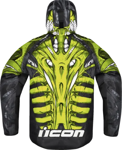 Jachetă Motocicletă ICON Airform Manik'r™ VERDE