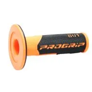 Γκριπς Motocross PROGRIP Double Density 801 FLUO ΠΟΡΤΟΚΑΛΙ/ΜΑΥΡΟ