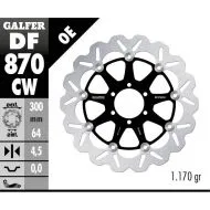 Disc frana fata flotant Galfer WAVE FLOTANT COMPLET (C. ALU.) 300x4.5mm DF870CW