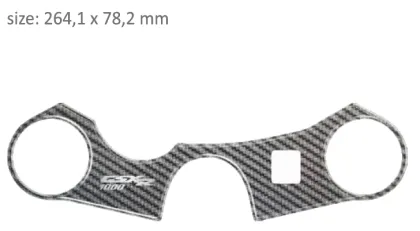 Protector for three-passenger PPSS25P/PR3208 SUZUKI GSXR 1000 2007-2008.