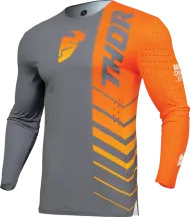 Tricou Motocross THOR PRIME ANALOG GREY/ORANGE