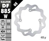 Заден спирачен диск Galfer WAVE FIXED  DISC WAVE FIXED 220x4mm DF885W