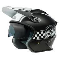 Motorcycle helmet O'NEAL VOLT CLEFT BLACK/WHITE V.24