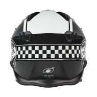 Motorcycle helmet O'NEAL VOLT CLEFT BLACK/WHITE V.24