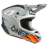 Casca Motocross O'NEAL 5SERIES HAZE V.22 BLUE/ORANGE
