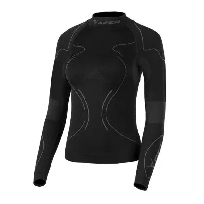 Γυναικεία θερμική μπλούζα SECA S-COOL BLACK