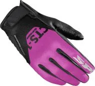 Дамски мото ръкавици SPIDI CTS-1 Black/Fuchsia