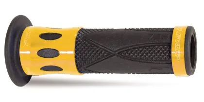 Manere de motocicleta PROGRIP Double Density 728 BK/GD OPEN ENDS