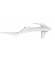 Plastic radiator covers Polisport KTM SX /SX-F/ EXC/ EXCF/ XCW/ XCFW - White