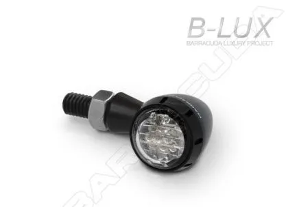 Ένδειξη μοτοσικλέτας LED BARRACUDA S-LED B-LUX BLACK