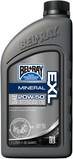 Масло BEL-RAY EXL MINERAL 4T 20W-50 1L